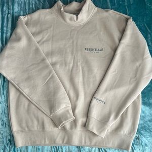 Essential fear of god turtleneck sweatshirt men’s XL